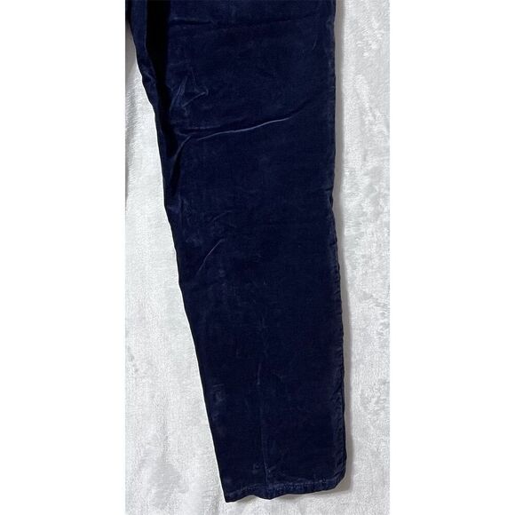 Chico’s Jeggings Blue Velvet  Size 3 (L 16) Stretch Fit Casual Fall Leggings - Picture 8 of 12
